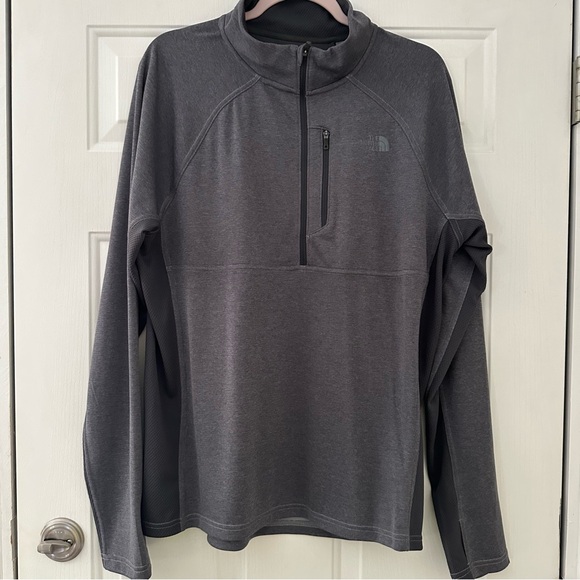 The North Face Men Ambition 1/4 Zip Pullover Jacket Lightweight Large - Picture 2 of 13
